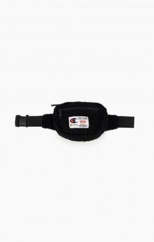 Champion 1919 Logo Belt Bag Vesker Dame Svarte | 0491-FGPZI