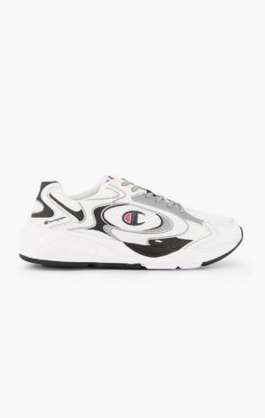 Champion Embroidered C Logo Trainers Joggesko Herre Hvite | 2769-HBMCQ