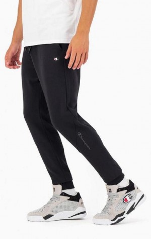 Champion Reflective Logo Joggers Joggebukse Herre Svarte | 2160-ODIKY