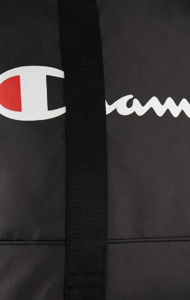 Champion 1919 Script Logo Tote Bag Vesker Herre Svarte | 1497-XULOJ