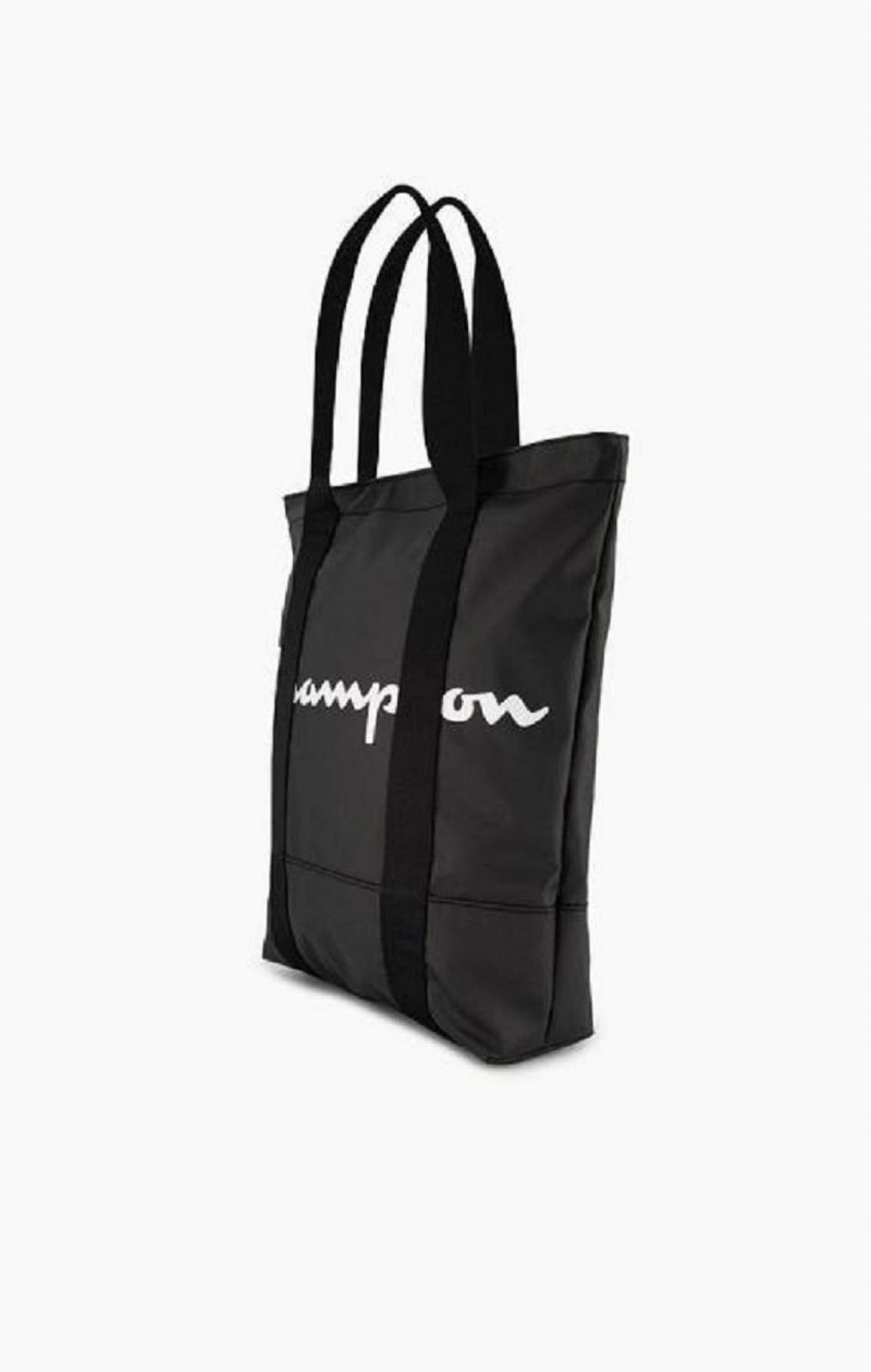 Champion 1919 Script Logo Tote Bag Vesker Herre Svarte | 1497-XULOJ