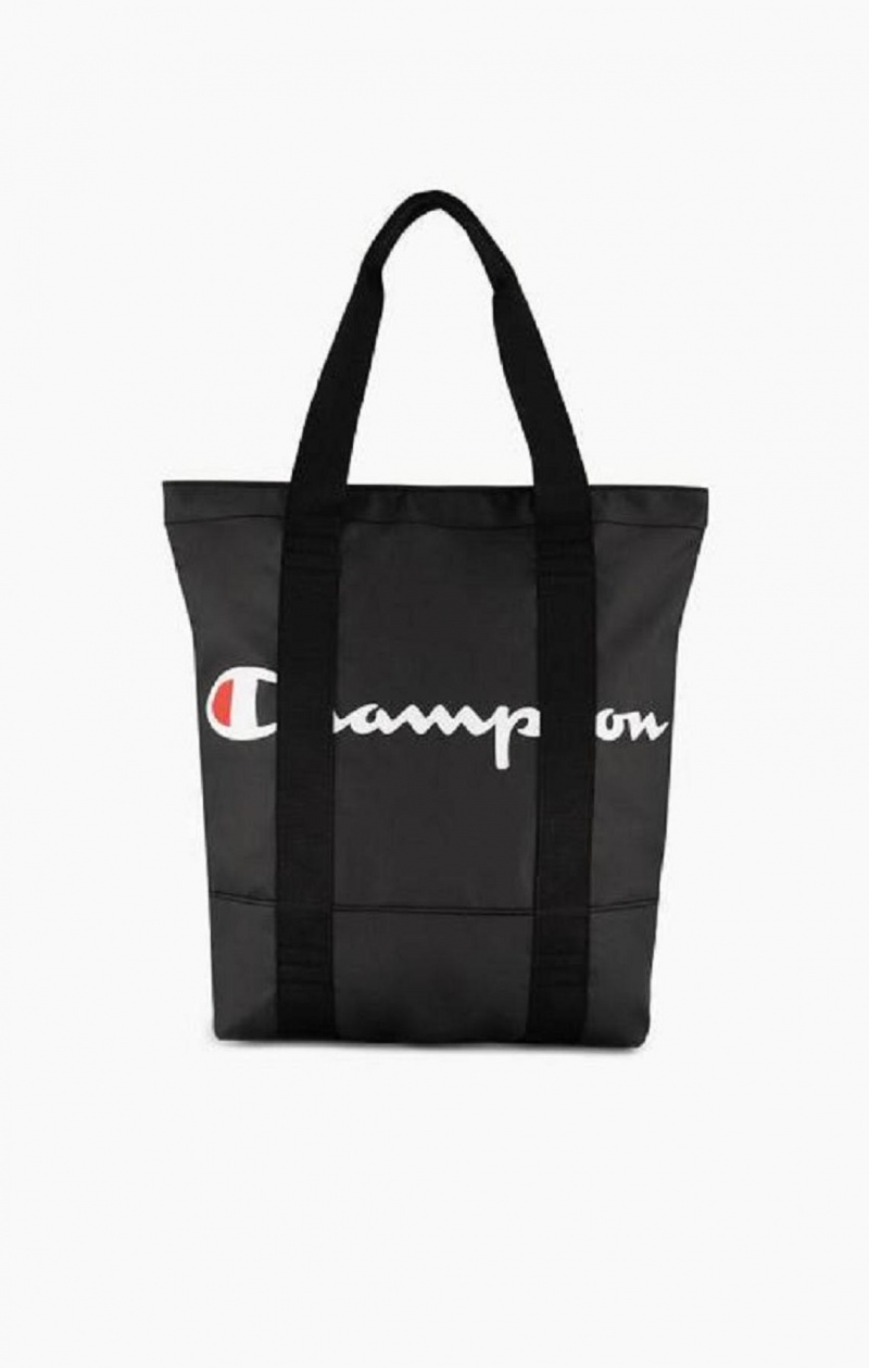 Champion 1919 Script Logo Tote Bag Vesker Herre Svarte | 1497-XULOJ