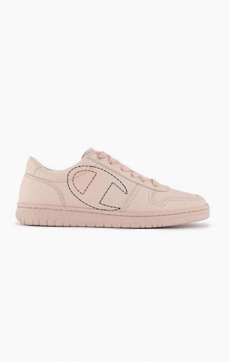 Champion 919 Low Logo Outline Trainers Joggesko Dame Rosa | 0256-ZNLQB