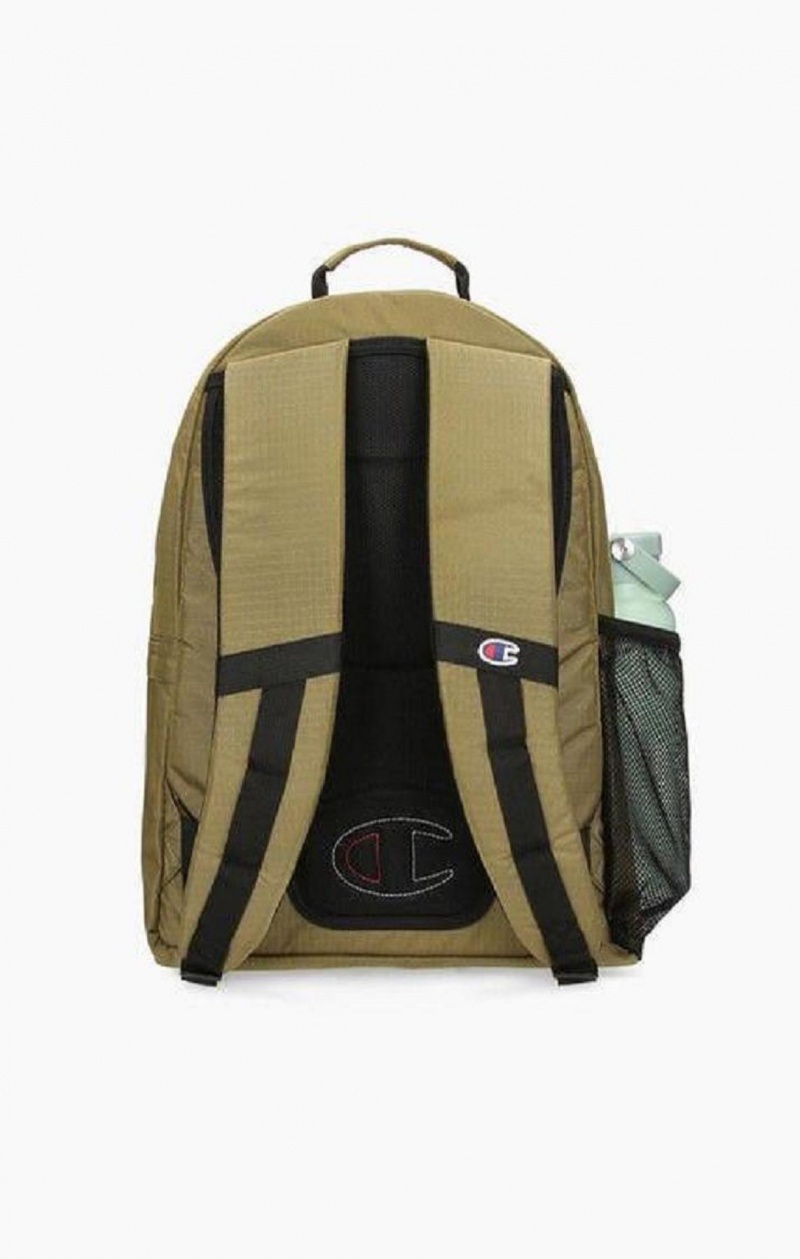 Champion Blonder-Up Spenne Front Backpack Vesker Dame Olivengrønne Grønn | 0927-OHXTC