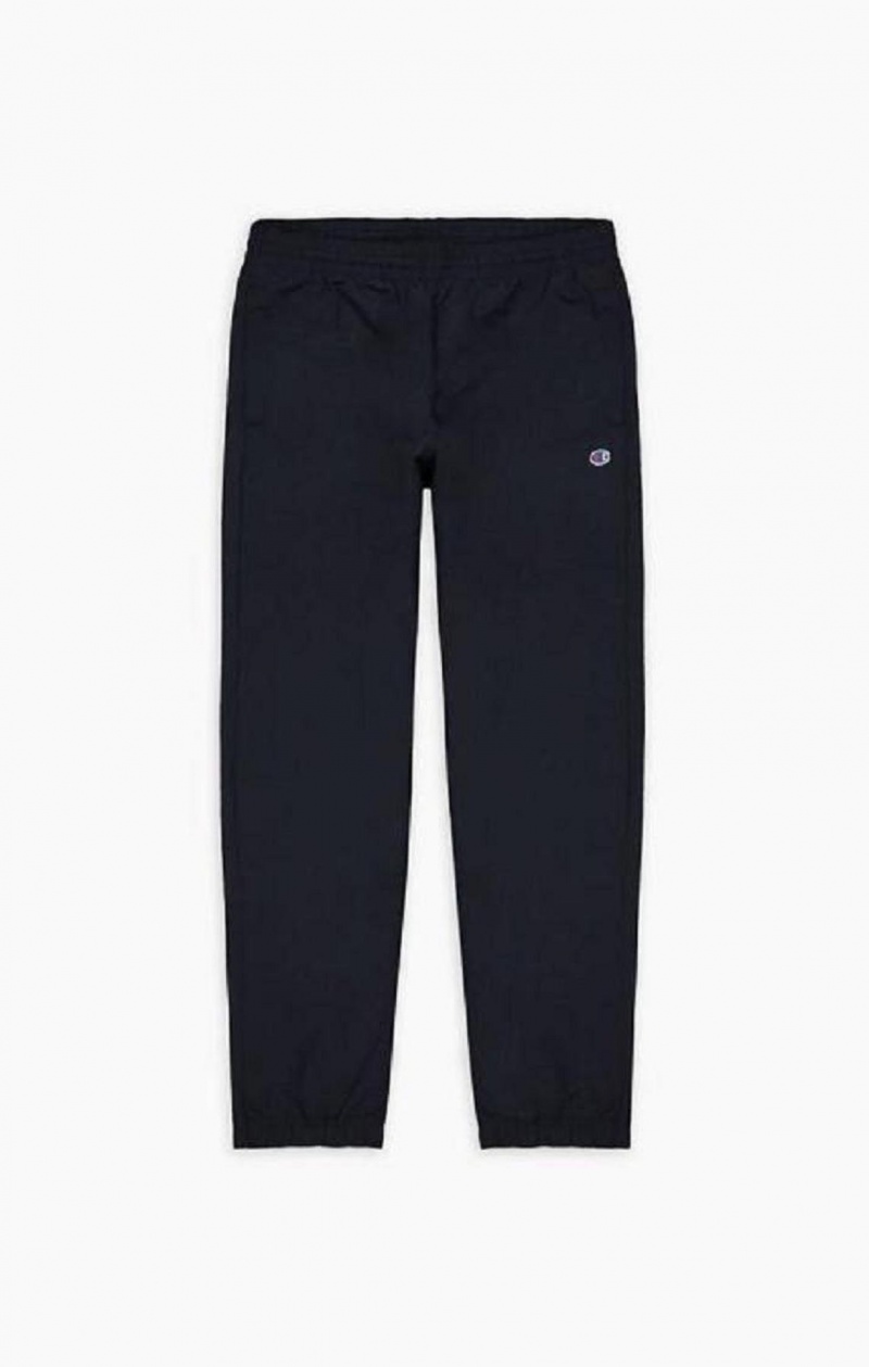 Champion C Logo Patch Cuffed Track Pants Joggebukse Herre Mørke Blå | 8674-OYAEL