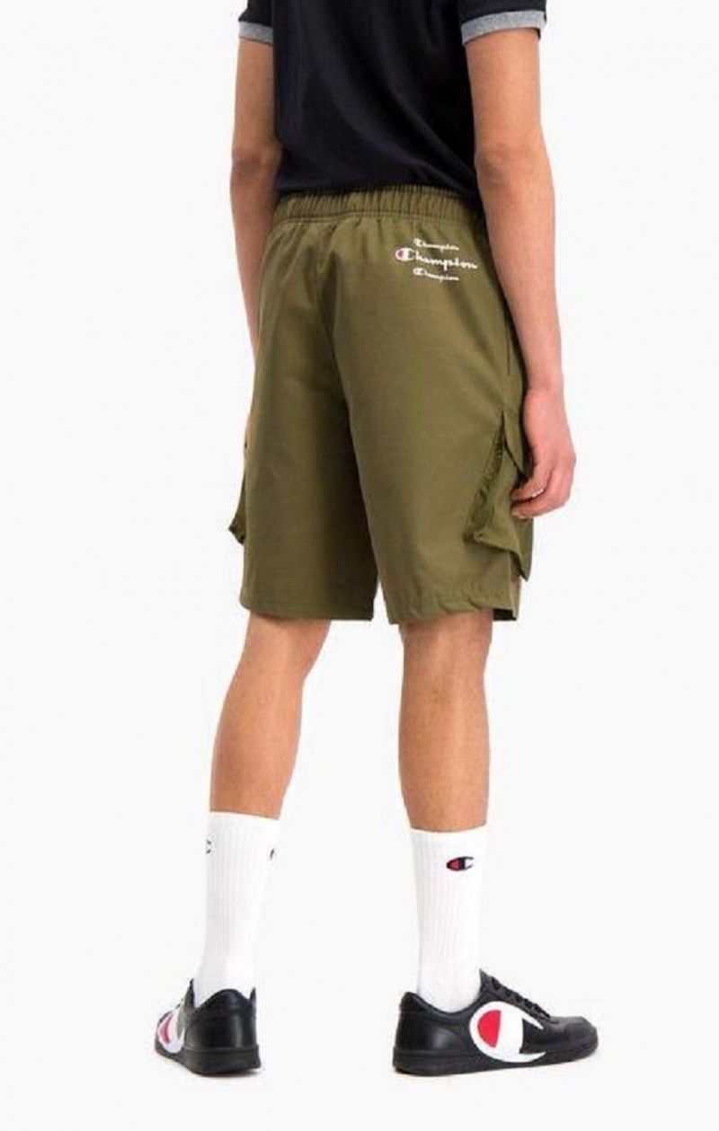 Champion Cargo Pocket Shorts Shorts Herre Grønn | 0971-UDQME