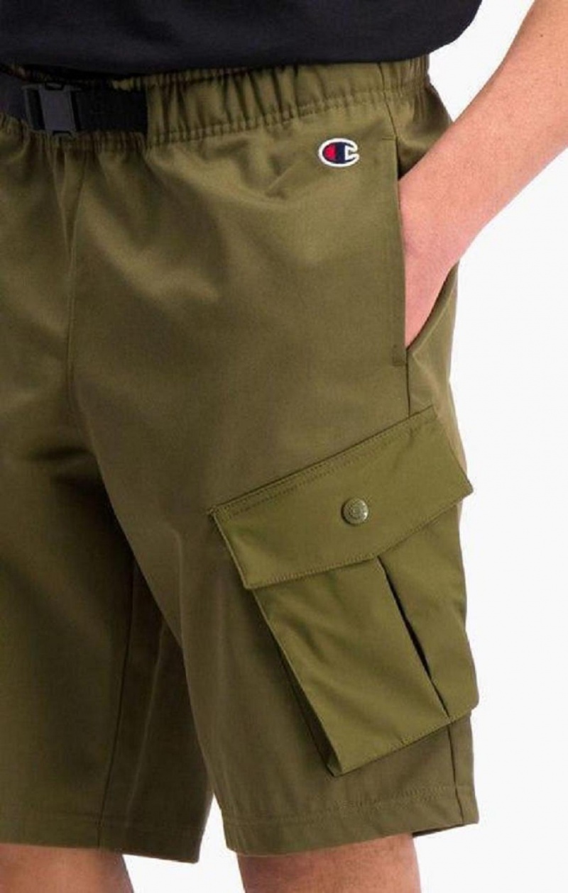 Champion Cargo Pocket Shorts Shorts Herre Grønn | 0971-UDQME