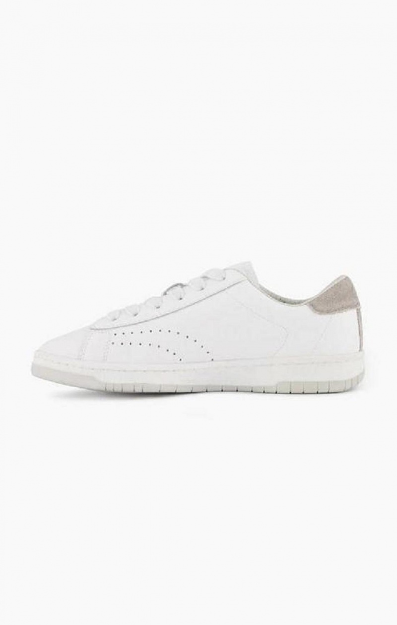 Champion Club Court Colour Back Tab Trainers Joggesko Dame Hvite | 7309-KTUHG