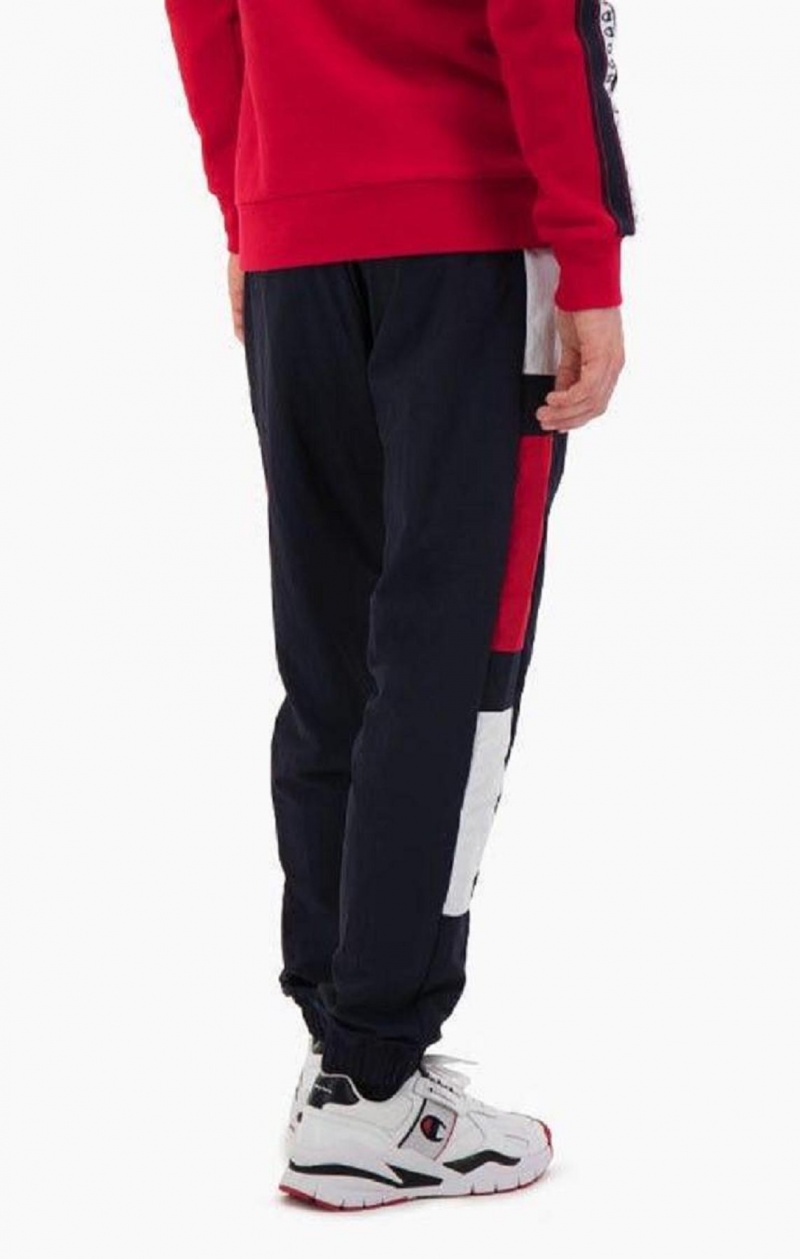 Champion Colour Block Track Pants Joggebukse Herre Mørke Turkis | 6751-GDRMY