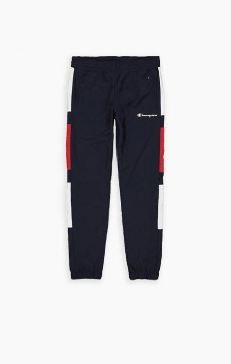 Champion Colour Block Track Pants Joggebukse Herre Mørke Turkis | 6751-GDRMY