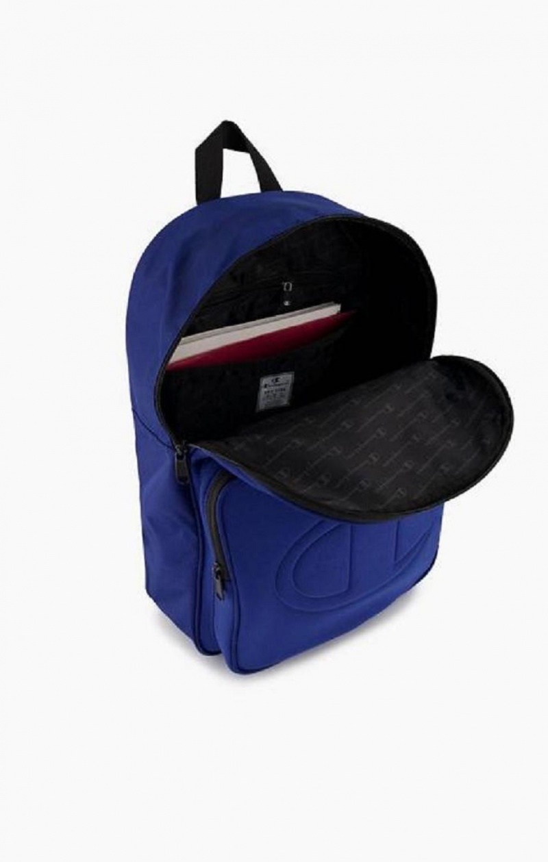 Champion Debossed C Logo Neoprene Backpack Vesker Herre Blå | 7156-XCTZG