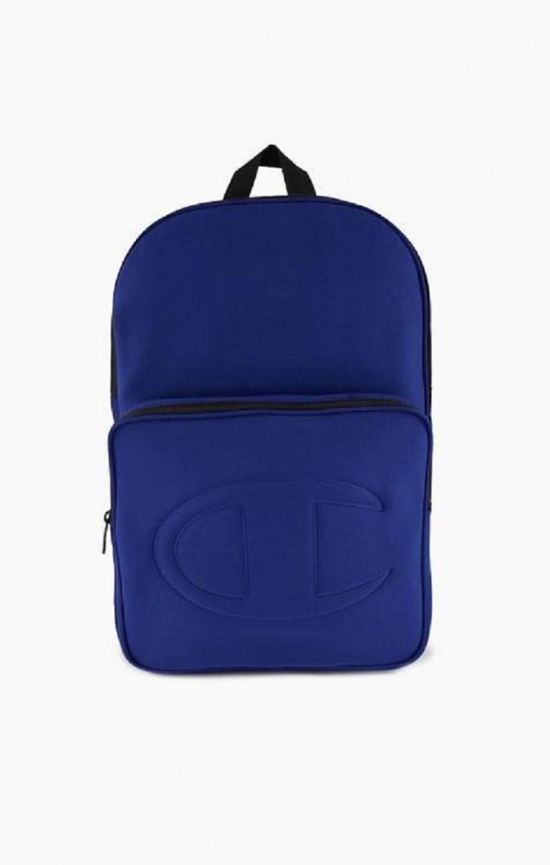 Champion Debossed C Logo Neoprene Backpack Vesker Herre Blå | 7156-XCTZG