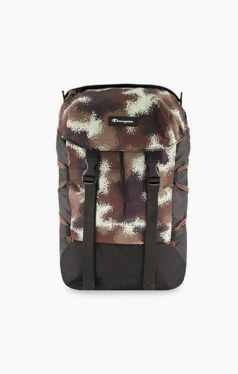 Champion Digital Camo Print Explorer Backpack Vesker Dame Grønn | 6549-VWEXQ