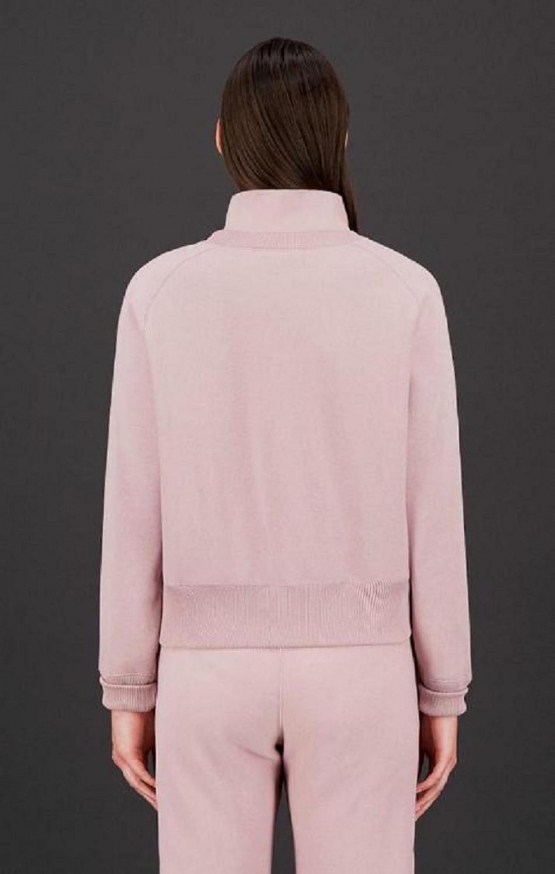 Champion Double Layer Reverse Weave Sweatshirt Gensere Dame Rosa | 1835-YZGRD