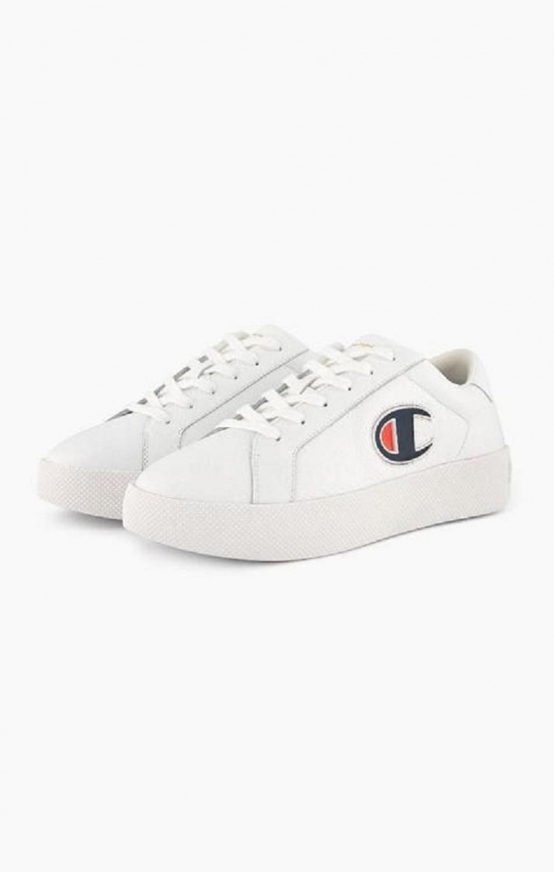 Champion ERA Lær Trainers Joggesko Dame Hvite | 2457-GBLJF