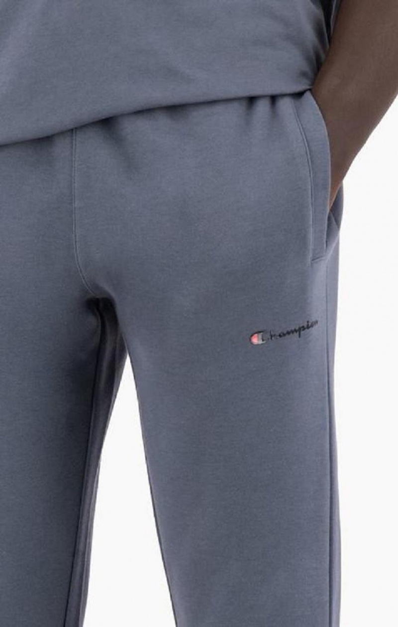 Champion Grafiske Logo Print Polstret Insert Track Pants Joggebukse Herre Mørke Grå | 1096-EWOGJ