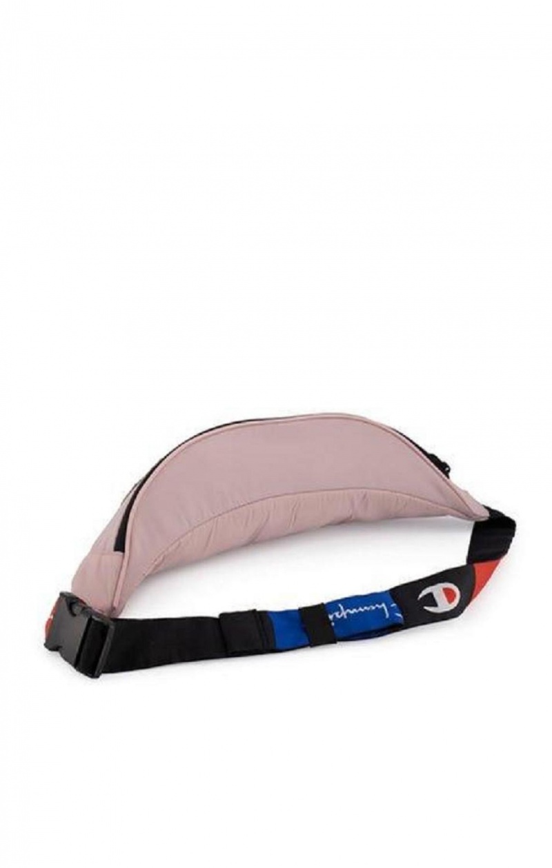 Champion Logo Reima C Patch Popper Belt Bag Vesker Dame Rosa | 7289-ESGLF