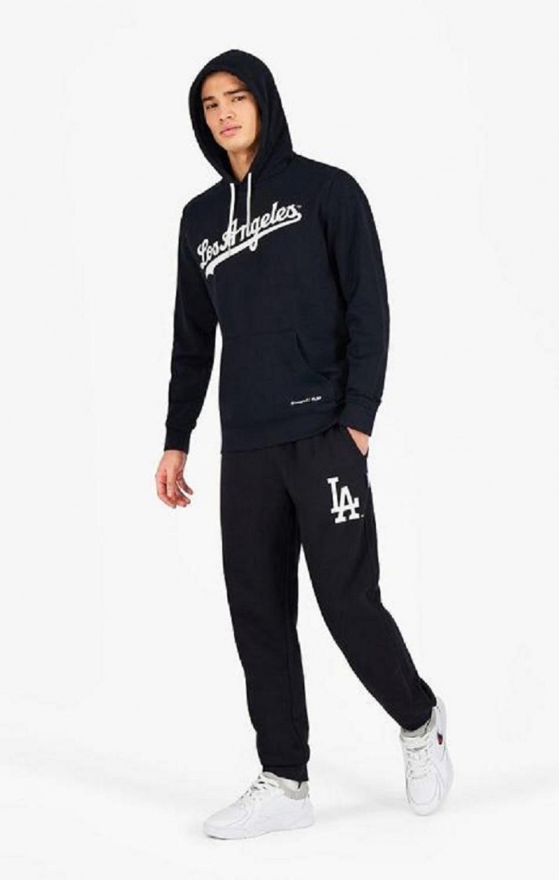 Champion Los Angeles MLB Hoodie Hettegenser Herre Svarte | 5801-BUJSX