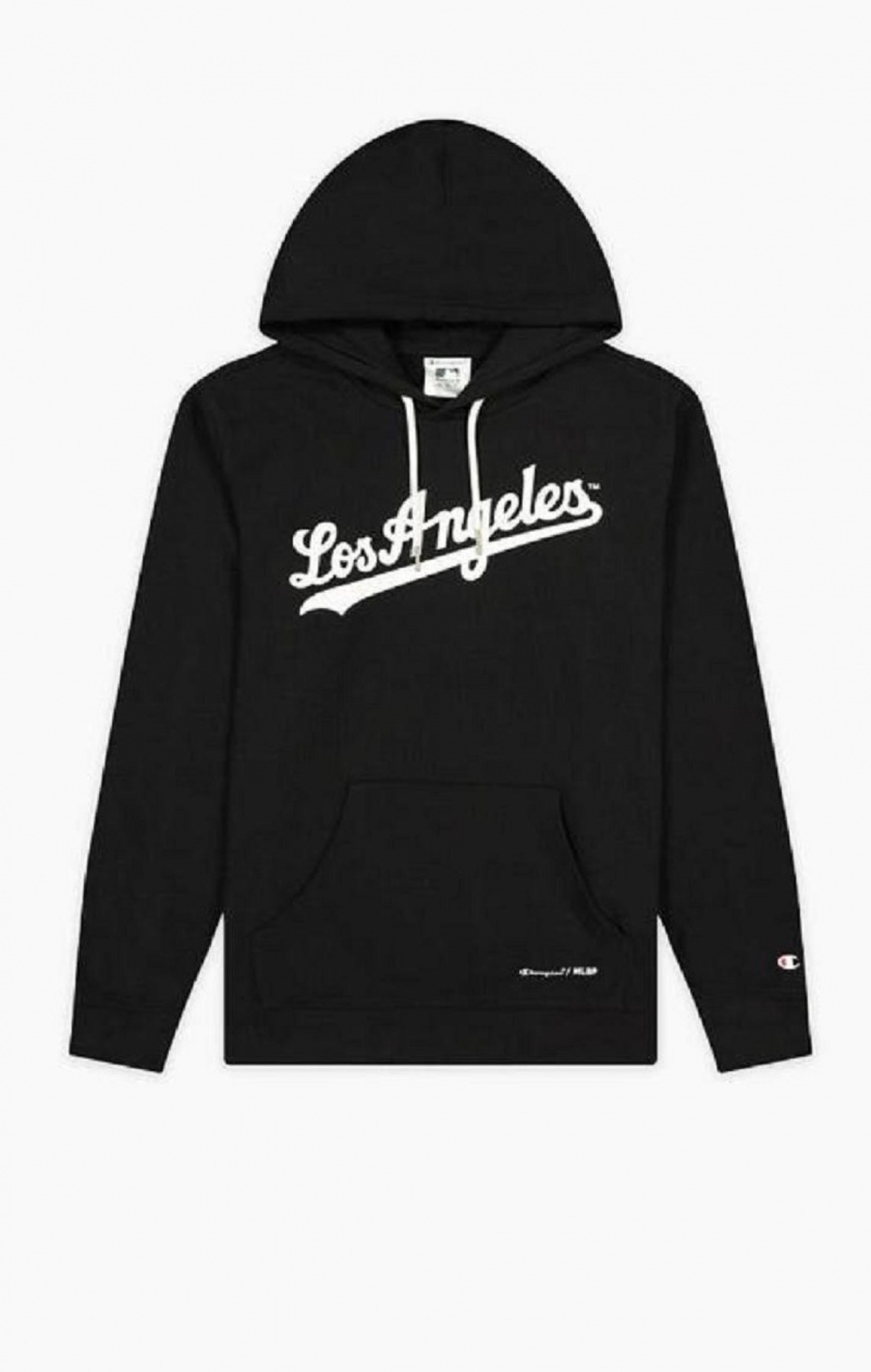 Champion Los Angeles MLB Hoodie Hettegenser Herre Svarte | 5801-BUJSX