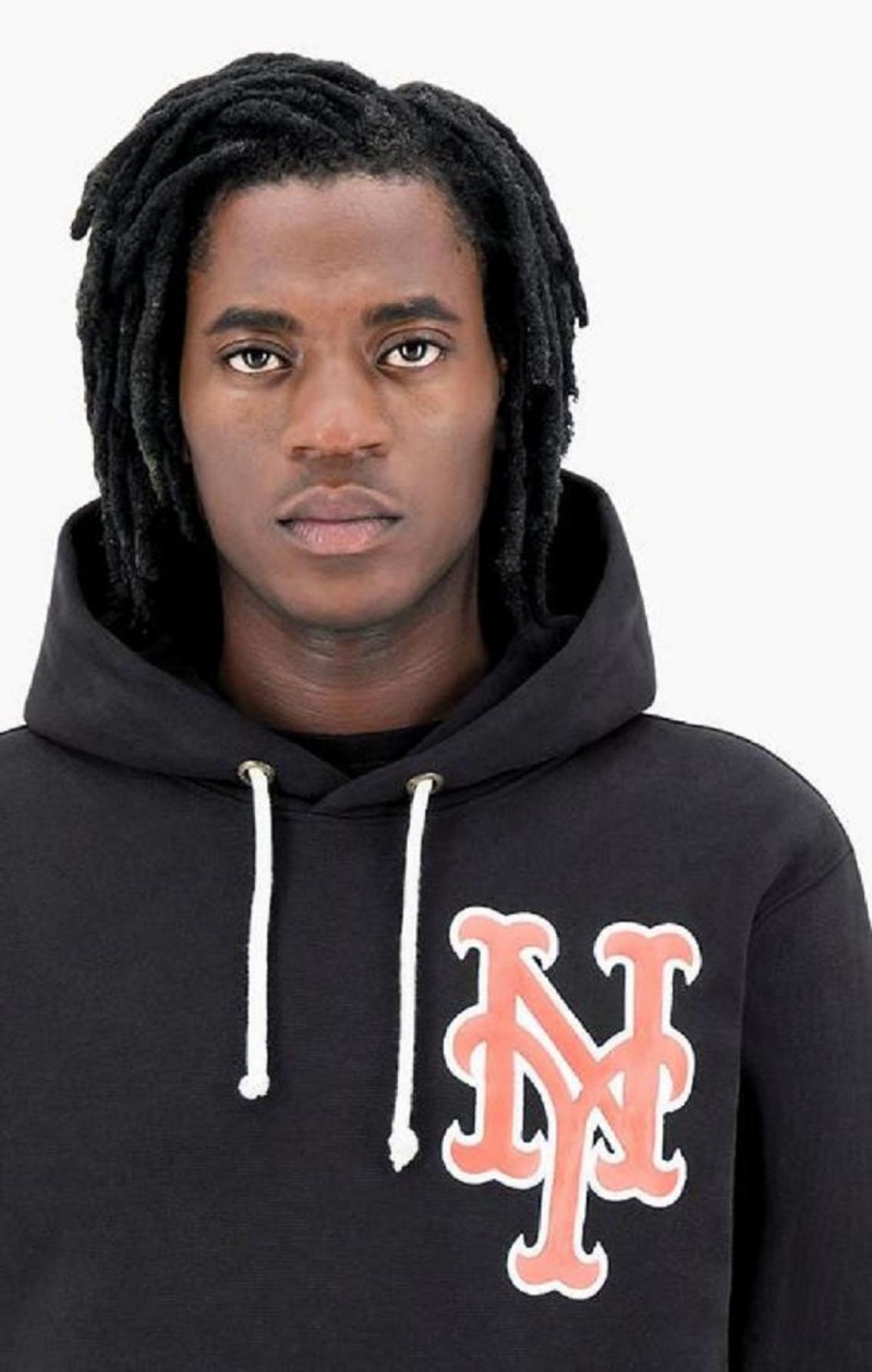 Champion New York MLB Hoodie Hettegenser Herre Svarte | 7824-EDJCO