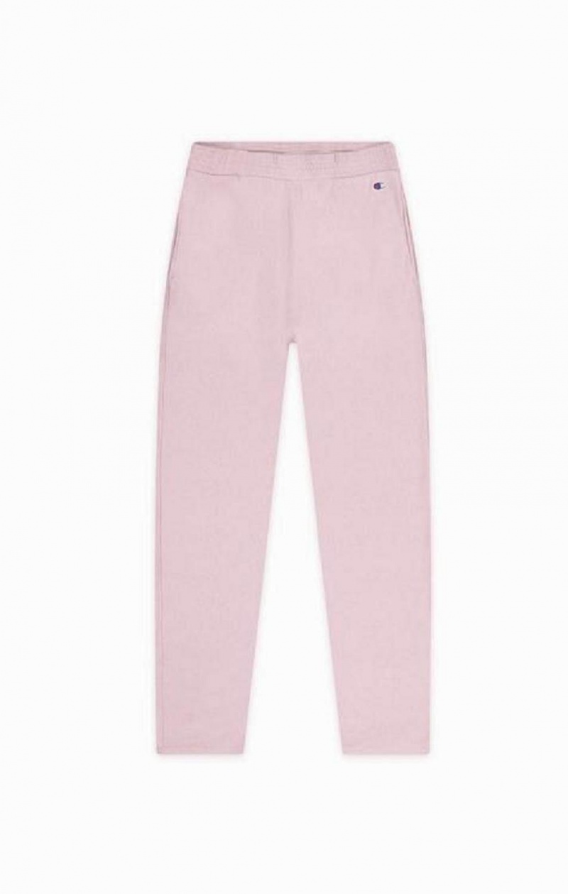 Champion Ombré Wash Rett Leg Joggers Joggebukse Dame Rosa | 3974-GPQSW