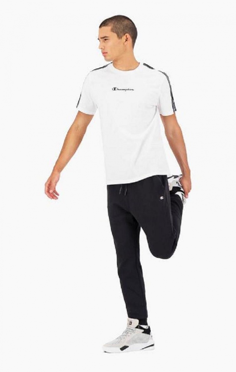 Champion Reflective Logo Joggers Joggebukse Herre Svarte | 2160-ODIKY