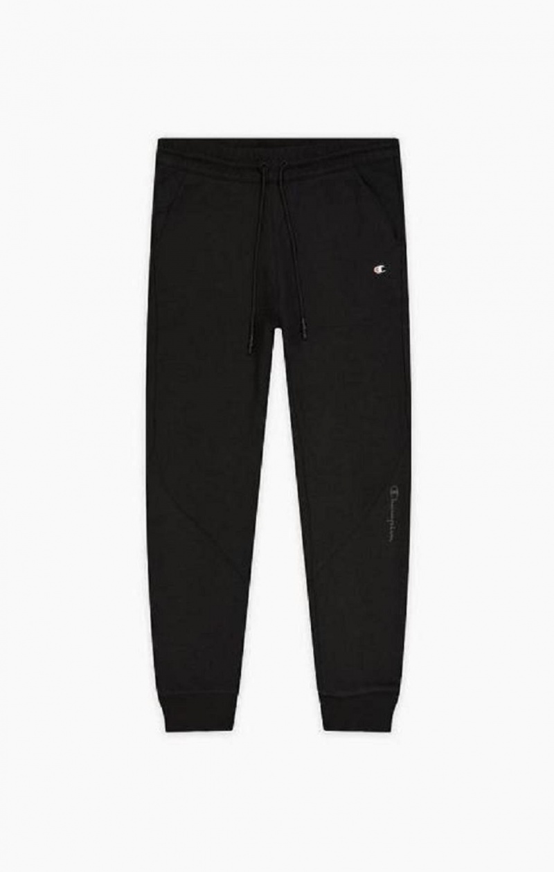 Champion Reflective Logo Joggers Joggebukse Herre Svarte | 2160-ODIKY