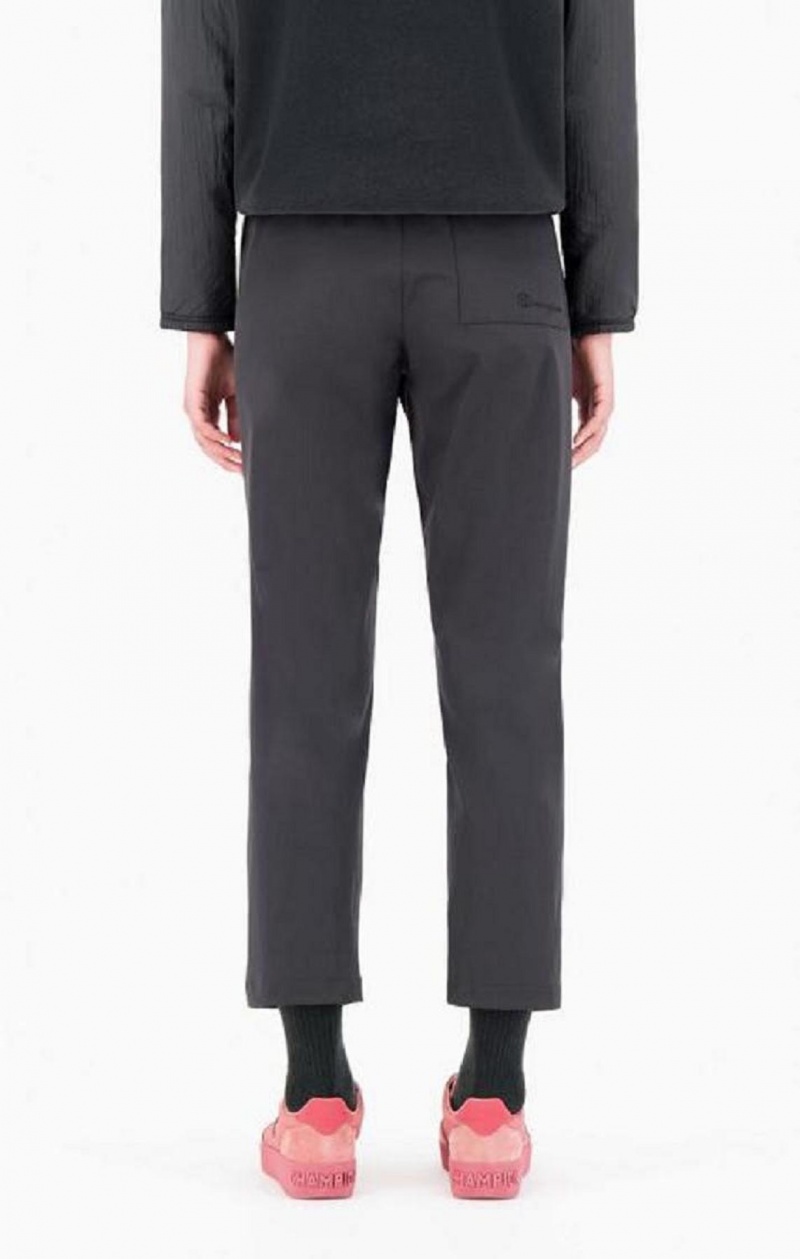 Champion Rett Leg Stretch Trousers Joggebukse Dame Svarte | 5796-WMJHO