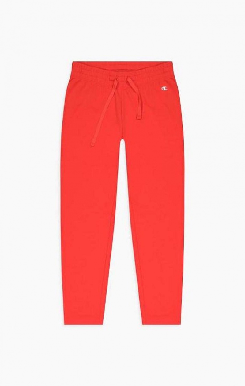 Champion Rett Leg Track Pants Joggebukse Dame Rød | 4301-JKGRA