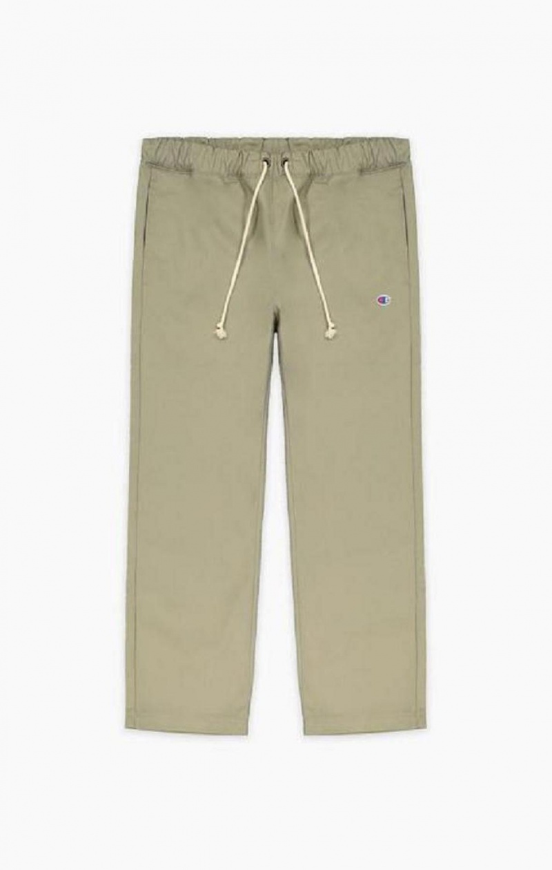 Champion Rett Leg Woven Trousers Joggebukse Herre Beige | 3940-QLNGO