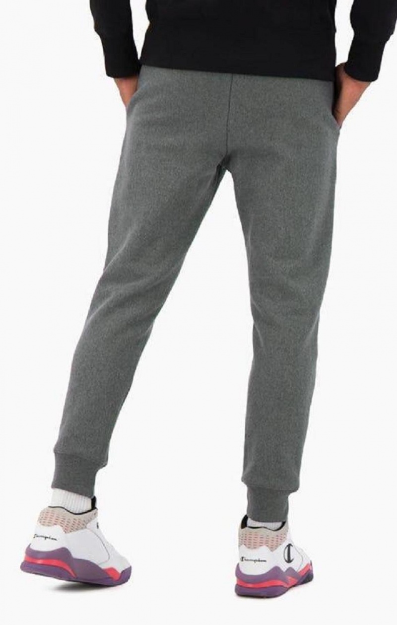 Champion Reverse Weave Cuffed Joggers Joggebukse Herre Mørke Grå | 4795-CYZXR