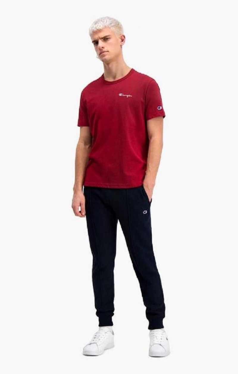 Champion Reverse Weave Cuffed Joggers Joggebukse Herre Mørke Turkis | 9124-IRJZP