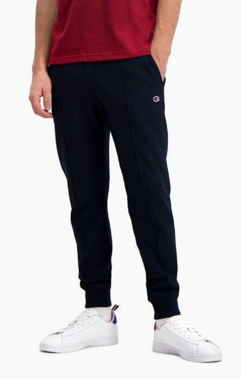 Champion Reverse Weave Cuffed Joggers Joggebukse Herre Mørke Turkis | 9124-IRJZP