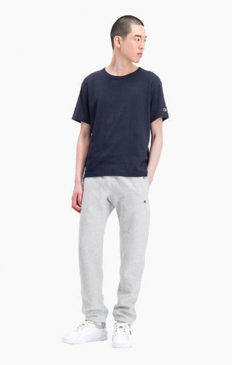 Champion Reverse Weave Joggers Joggebukse Herre Lyse Grå | 6473-BOLJD