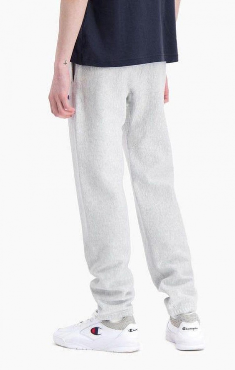 Champion Reverse Weave Joggers Joggebukse Herre Lyse Grå | 6473-BOLJD