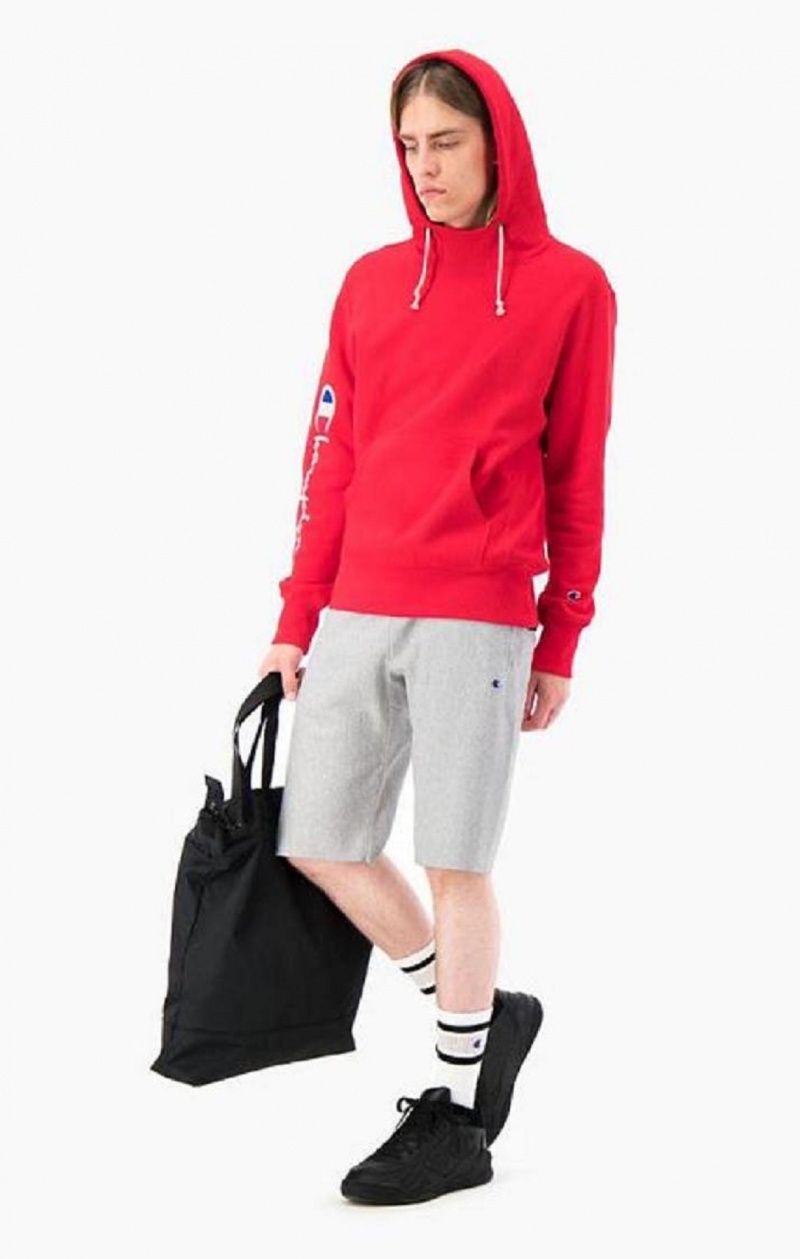 Champion Reverse Weave Long Shorts Shorts Herre Lyse Grå | 3081-YRXQB