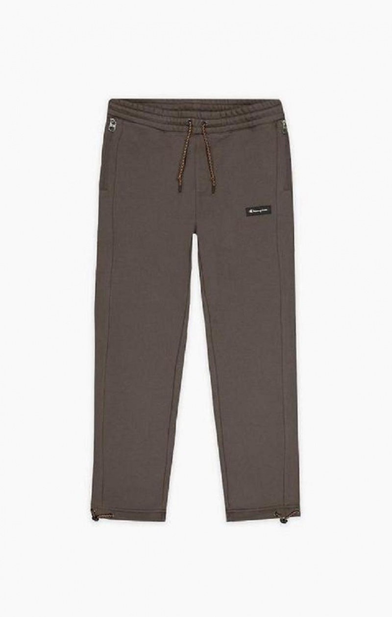 Champion Rubber Label Script Logo Fleece Pants Joggebukse Herre Grønn | 5609-MWEBN