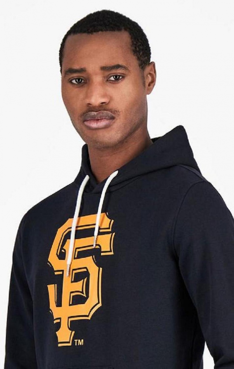 Champion San Francisco MLB Hoodie Hettegenser Herre Svarte | 1059-GKCVX