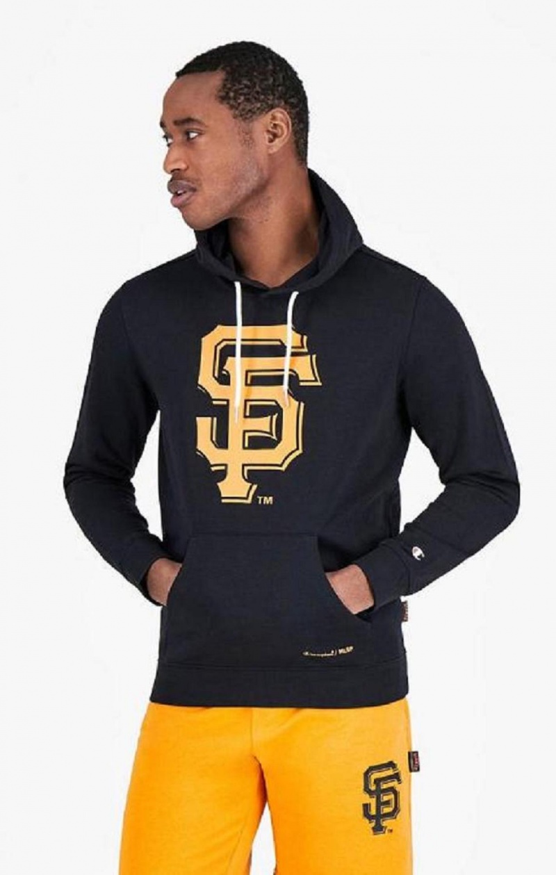 Champion San Francisco MLB Hoodie Hettegenser Herre Svarte | 1059-GKCVX