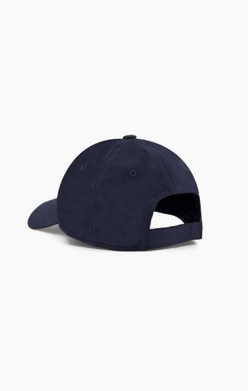 Champion Script Logo Woven Baseball Cap Hatt Herre Svarte | 7069-LHQMV