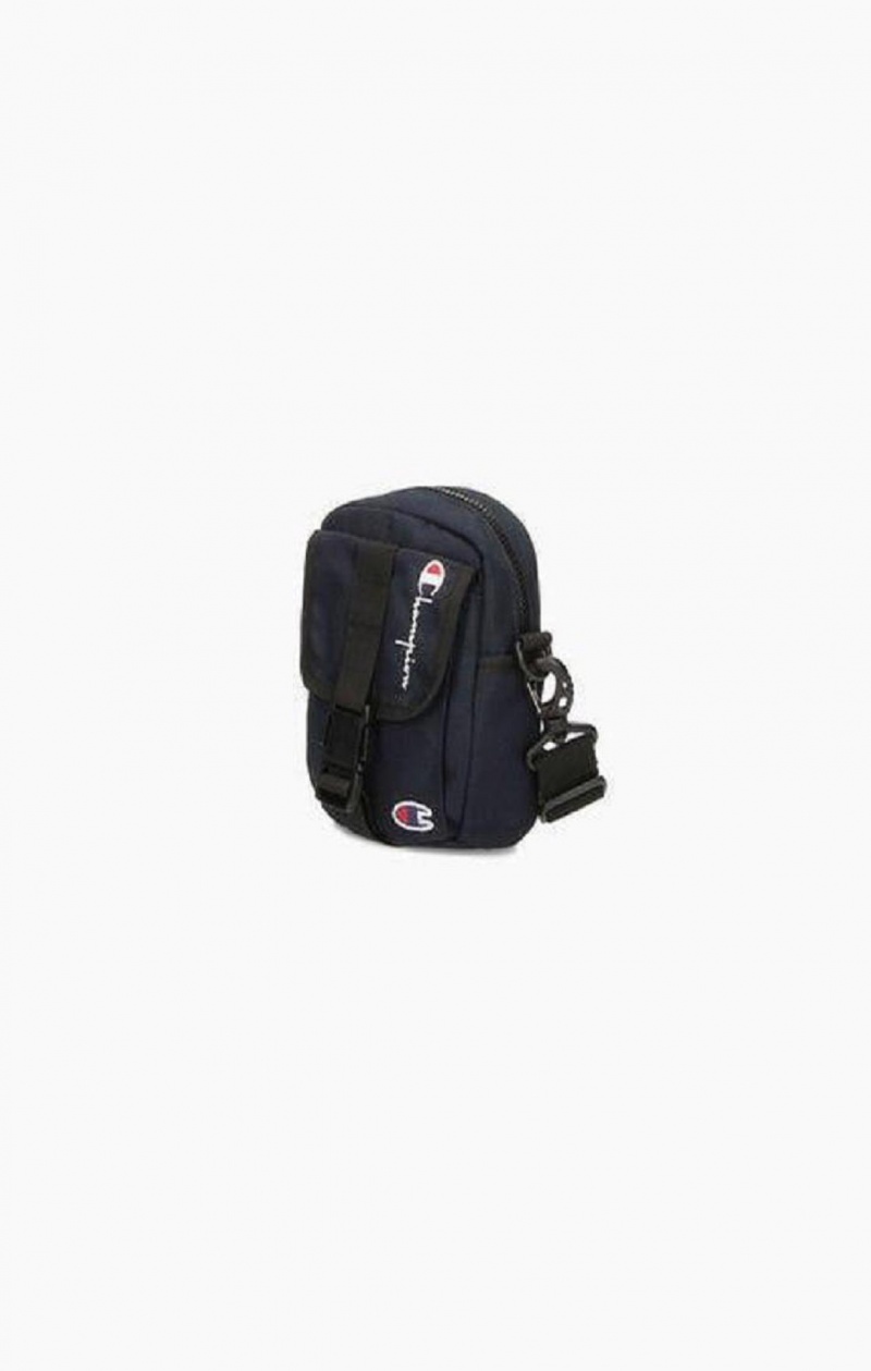 Champion Spenne Front Adjustable Reima Crossbody Bag Vesker Dame Mørke Blå | 1798-UJXYR