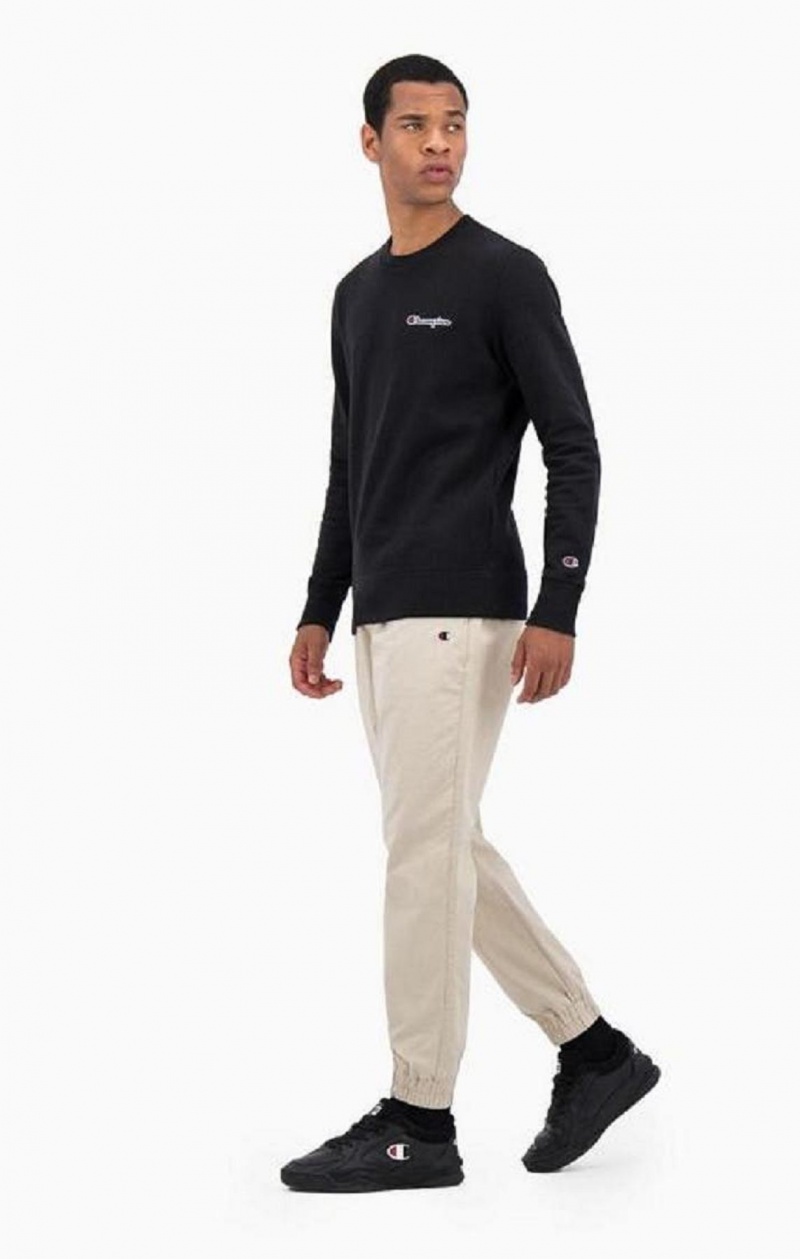 Champion Stretch Bomull Twill Cuffed Trousers Joggebukse Herre Brune | 4268-CGNTB