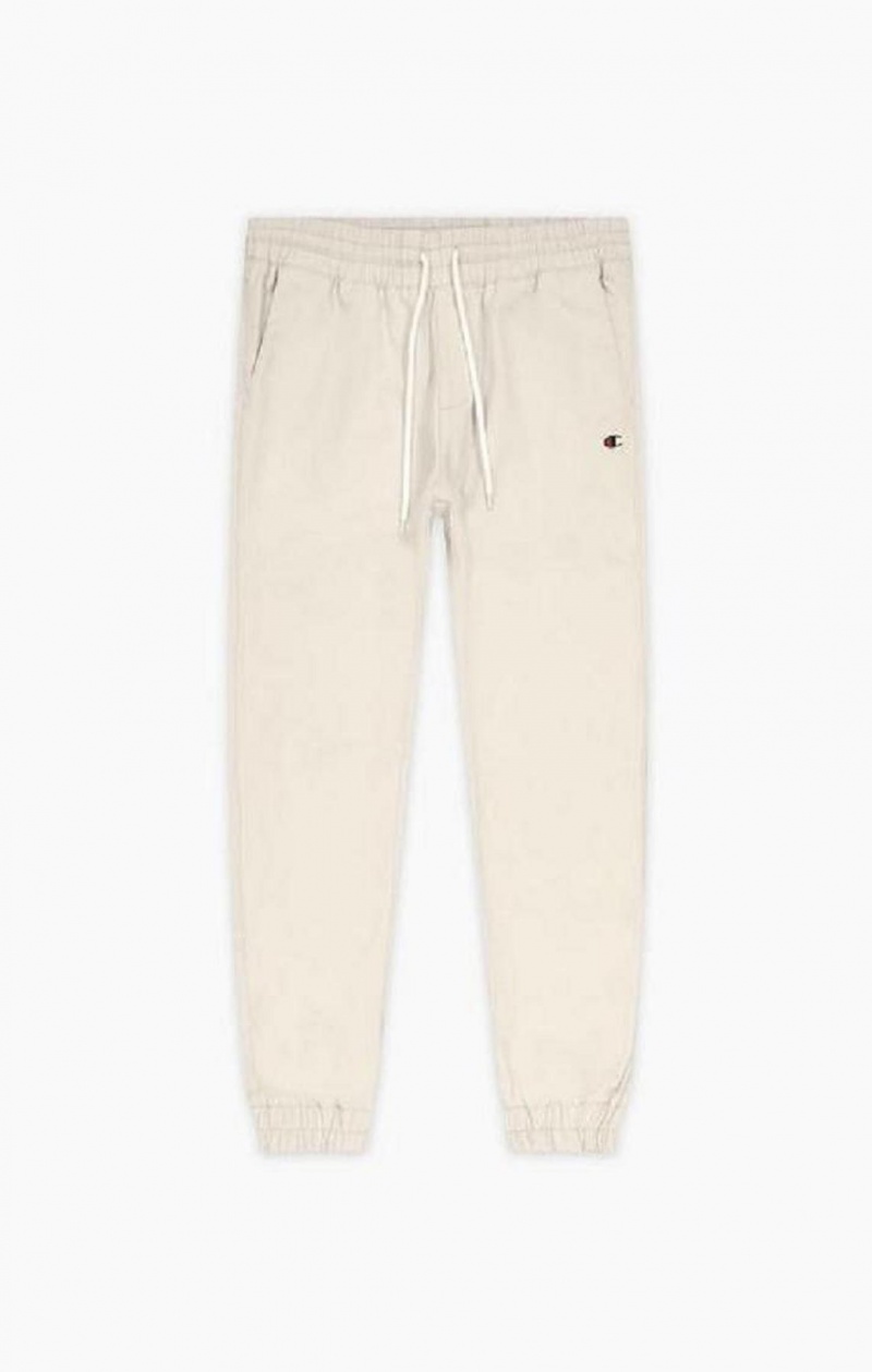 Champion Stretch Bomull Twill Cuffed Trousers Joggebukse Herre Brune | 4268-CGNTB