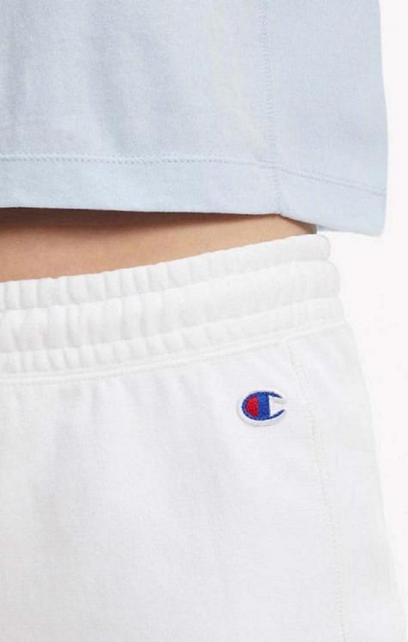 Champion Stretch Reverse Weave Sweat Skirt Skjørt Dame Hvite | 3248-AZWNH