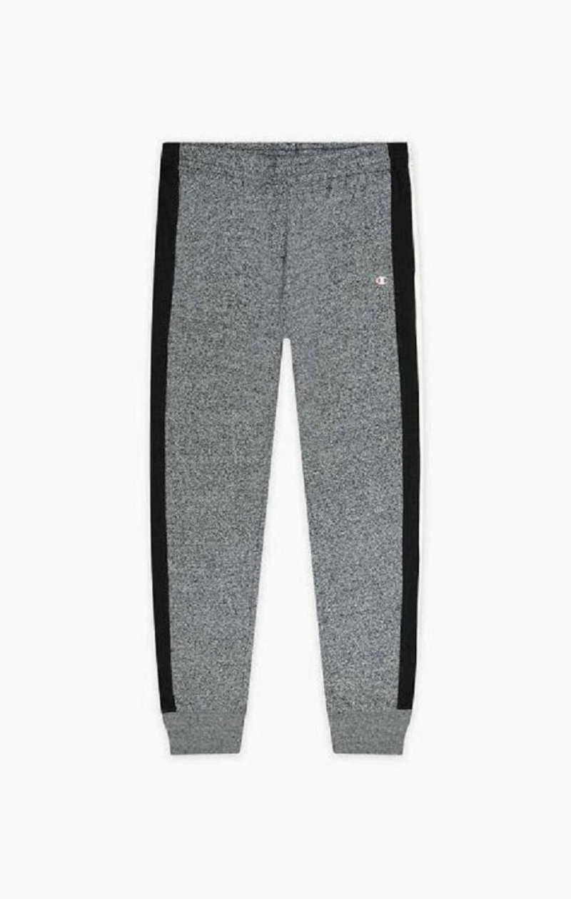 Champion Stripe Insert Cuffed Joggers Joggebukse Herre Mørke Grå | 9623-XHWMV