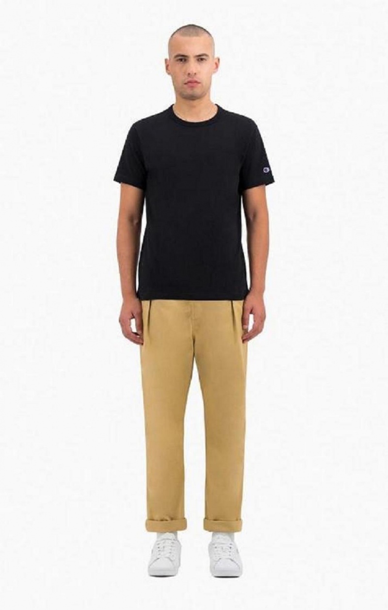 Champion Tapered Woven Trousers Joggebukse Herre Lyse Brune | 6423-MRTVQ