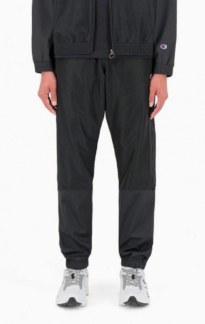 Champion Tonal Panel Tracksuit Trousers Joggebukse Herre Svarte | 0259-VPOGY