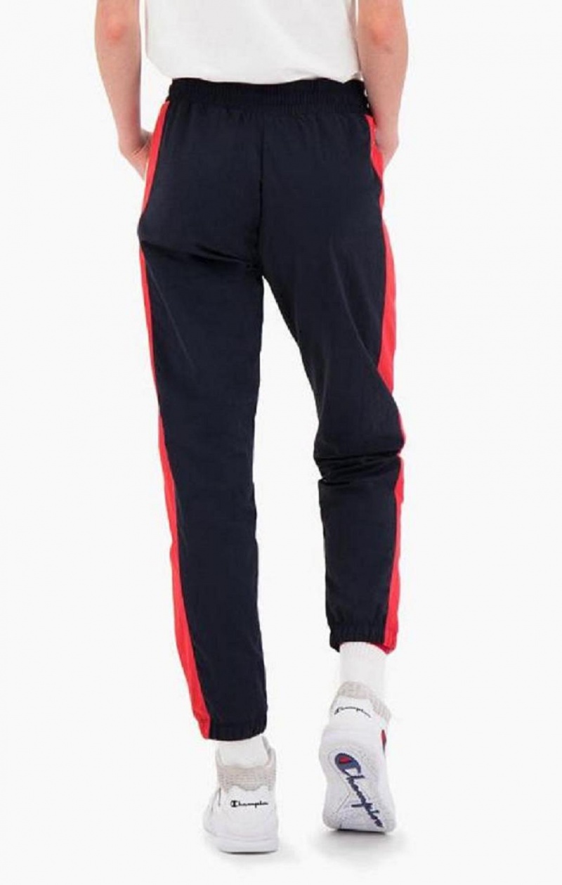 Champion Two Tone Stripe Seam Track Pants Joggebukse Dame Mørke Turkis | 3205-ROJWI