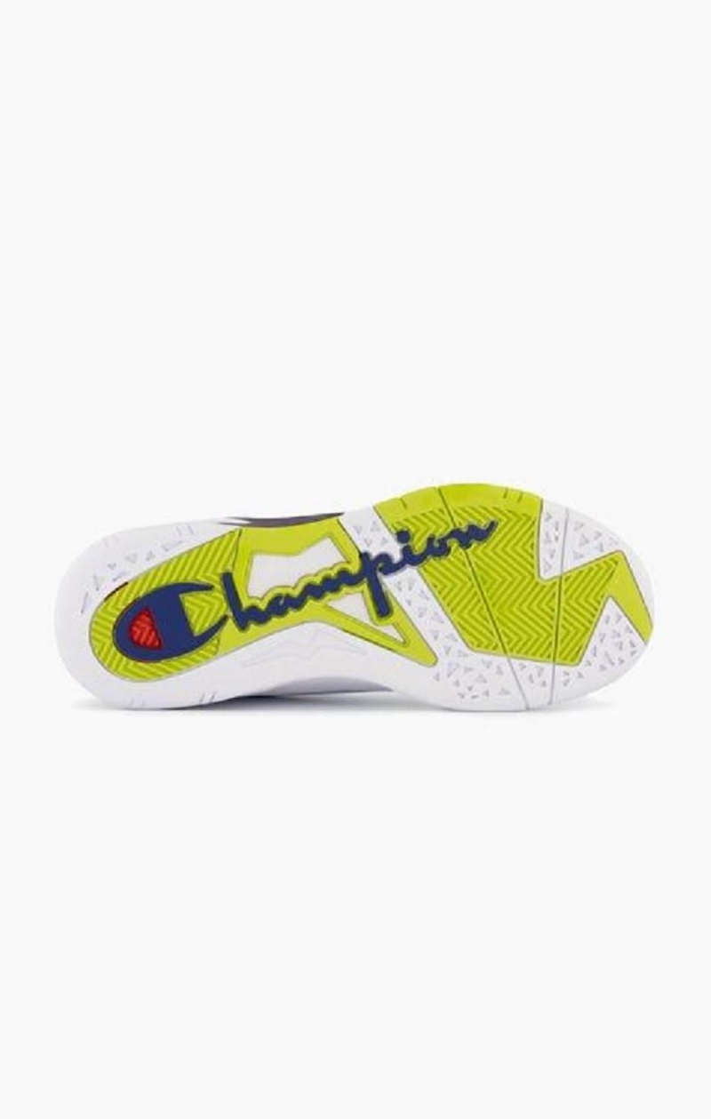 Champion Zone 93 Mid-Cut Trainers Joggesko Herre Hvite | 4836-JZHKS